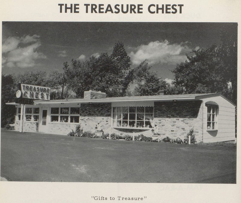 AJs Quiltery West (Treasure Chest) - 1963 Yearbook Photo